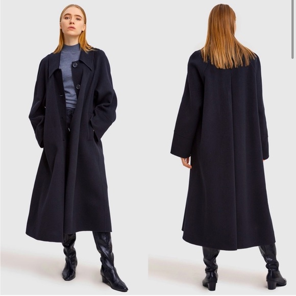 Lattelier Jackets & Blazers - NEW Lattelier Buttoned Wool Coat | Size Large